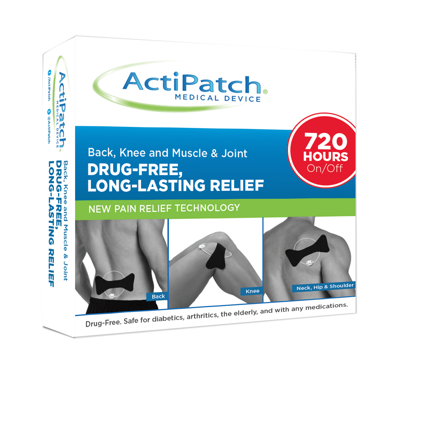 PAINKILLER™ ActiPatch® Triple (3 units)